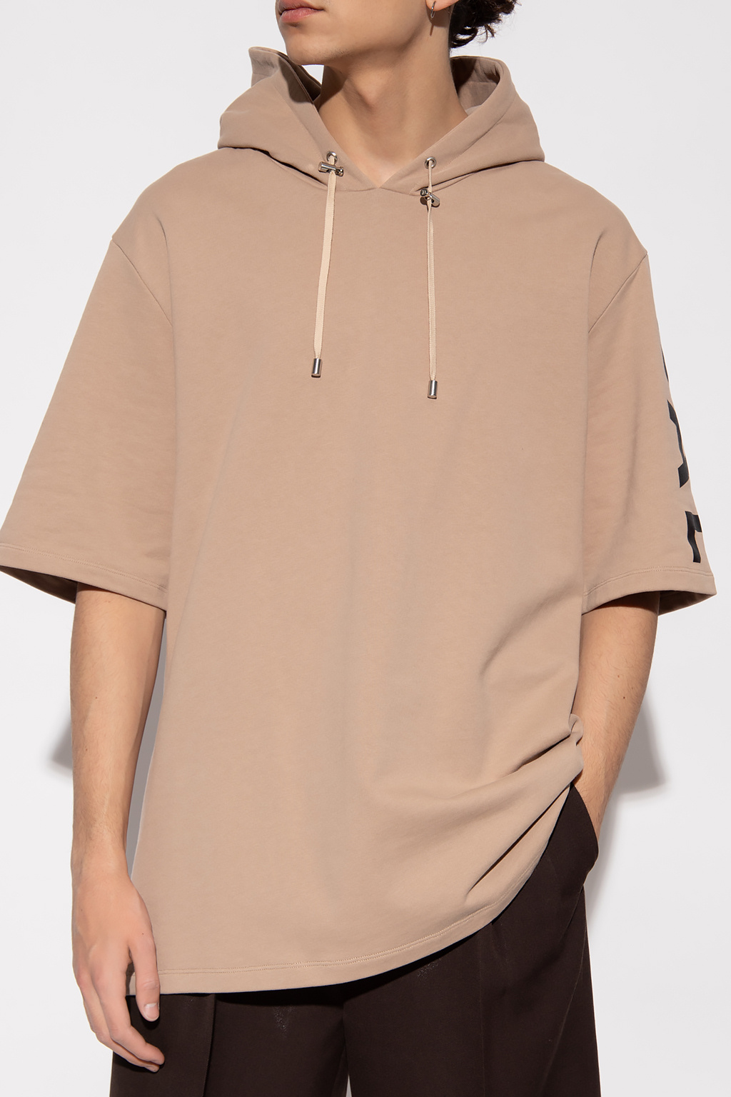 Balmain short sleeve hoodie online